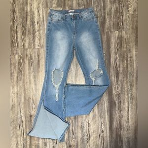 Vibe and rant flare jeans